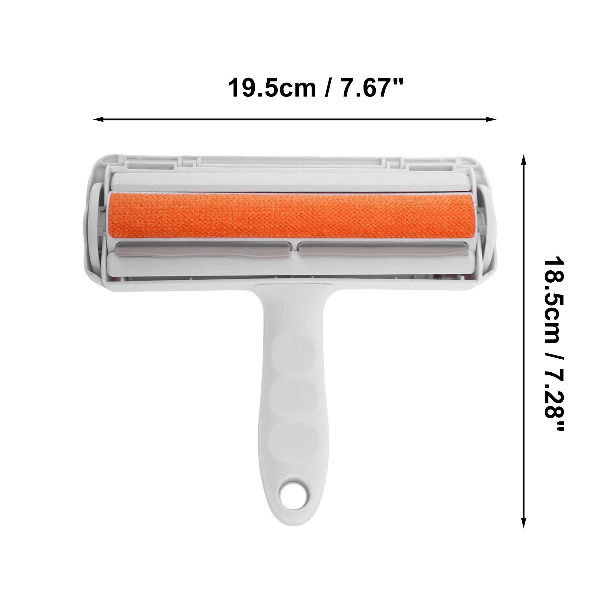 Unique Bargains Durable Roller Pet Hair Remover Tool for Dogs and Cats White