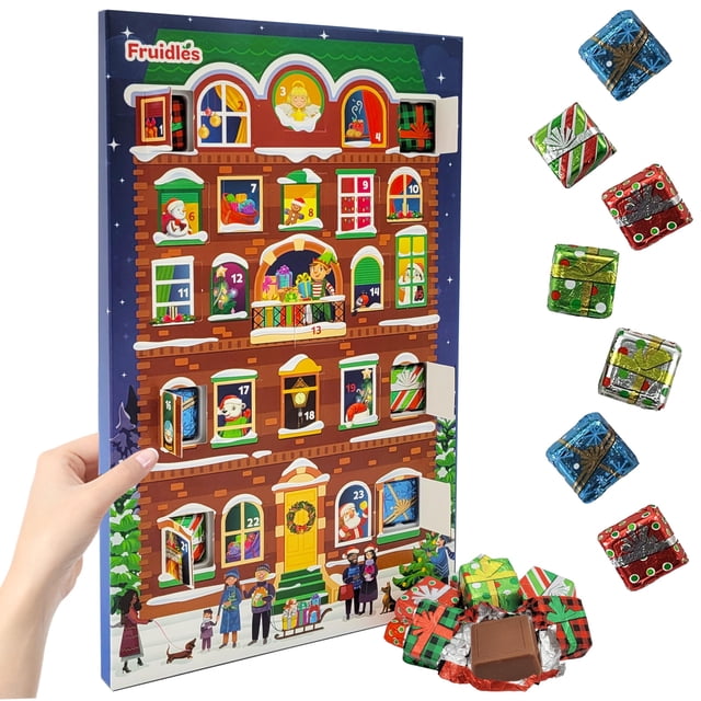 Calendario de Adviento navideño con chocolate Fruidles Christmas Creek