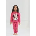 thumbnail image 2 of Disney Minnie Mouse Little Girls Fleece Pullover Sweatshirt and Pants Set, 2 of 5