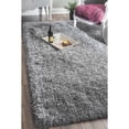 thumbnail image 3 of Nuloom 5' x 8' Hand Tufted Kristan Shag Rug in Gray, 3 of 3