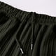 thumbnail image 5 of pstuiky Pantalones cortos para hombre, Pantalones cortos casuales de moda para hombre, holgados, cómodos, con bolsillo y cordón, con cintura elástica Pantalones cortos cargo, 5 of 7