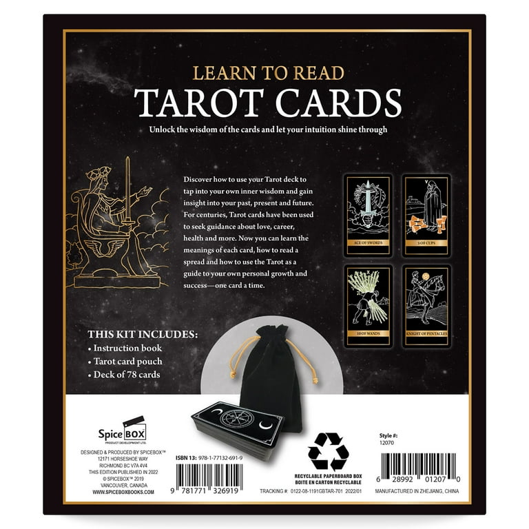 SpiceBox Gift Box: Tarot Cards Set - Unlock the Wisdom of the Ages