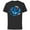 Black, variant on Disney Stitch in Sunglasses Cool Weird and Cosmic Freestyle- Short Sleeve Cotton T-Shirt for Adults - Customized-Black