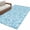 SkyBlue, variant on Entryway Rug 2'x3', Grey Spring Floral Small Rug for Kitchen Bathroom Door Mat Indoor Entrance, Farmhouse Flowers Elegant Pastoral Non-Slip Area Rugs Floor Mats Carpet Front Door Rugs