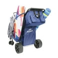 thumbnail image 4 of Buggy Beach Cart with Big  Wheels for Sand, Wide Wheel Wagon with Insulated Cooler Bag, Body Board and Umbrella Holder, 4 of 9