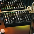 thumbnail image 3 of Guardurnaity Bandeja de exhibición de anillos de terciopelo a prueba de arañazos para joyerías y organizador de joyas para almacenamiento en el Ropa, zapatos y accesorios Miscelánea Gris, 3 of 6