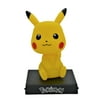 Pokemon Pikachu PVC Bobble-Head Figure Car Accessories Dashboard Cell Phone/Credit Card Holder Office Home Ultra Detail Doll .