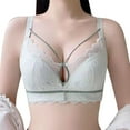 thumbnail image 4 of Sngxgn Women's Smoothing Wireless Lightly Lined Convertible Comfort Bra(Green,34/75), 4 of 4