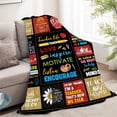 thumbnail image 4 of Teacher Gifts Blanket 50"x40" Teacher Appreciation Gifts Throw Blanket Best Gifts for Teacher Birthday Gifts for Women Men Teacher Retirement Gifts, 4 of 6