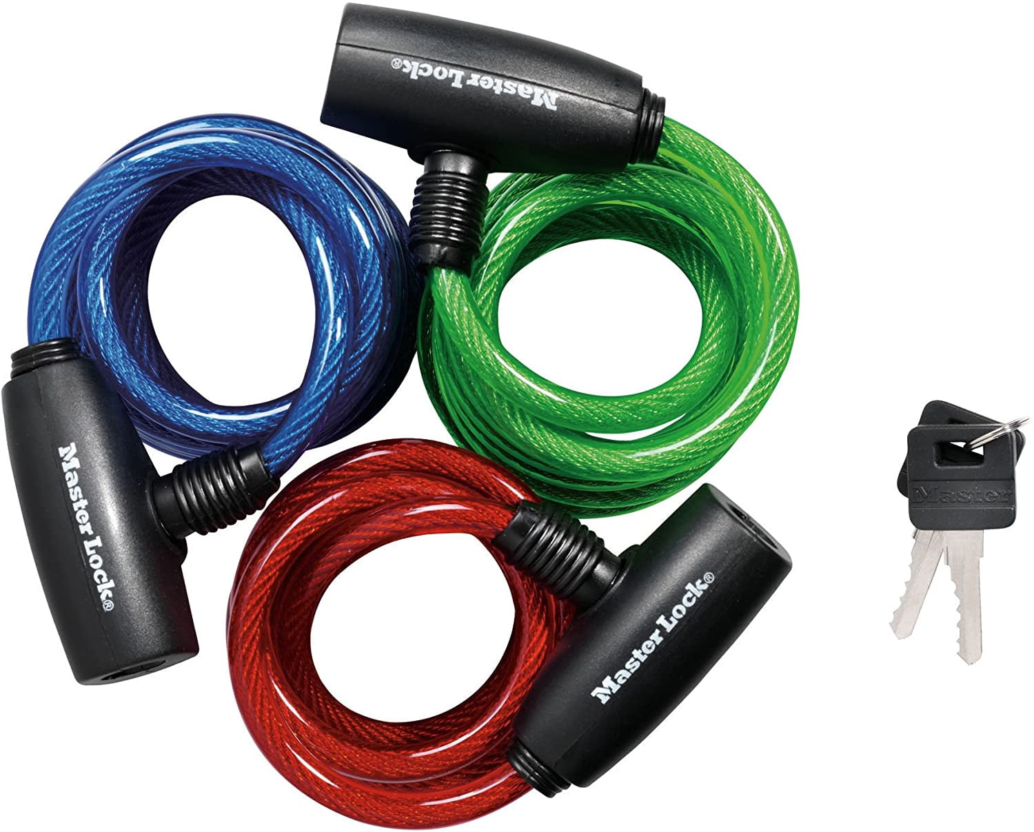 Master Lock 8127TRI Bike Lock/Cable 