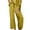 Yellow, variant on REORIAFEE Flared Sweatpants for Women Drawstring Solid Print Palazzo Pants Capri High Waisted Casual Pants Lightweight Baggy Stretchy Trousers 2024 Trending Fashion Clothing