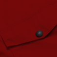 thumbnail image 5 of ERFCXS Économies d'Automne Veste en Polaire à Fermeture Éclair Complète pour Femmes avec Poches Imperméable Coupe-Vent à Capuche Veste Décontractée Confortable Rouge m, 5 of 5