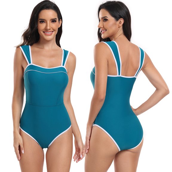 Zoeecloth Swimsuits Bathing Suits for Women 2 Piece Swimwear Bikini Bottom Swimwear Set S-XXL