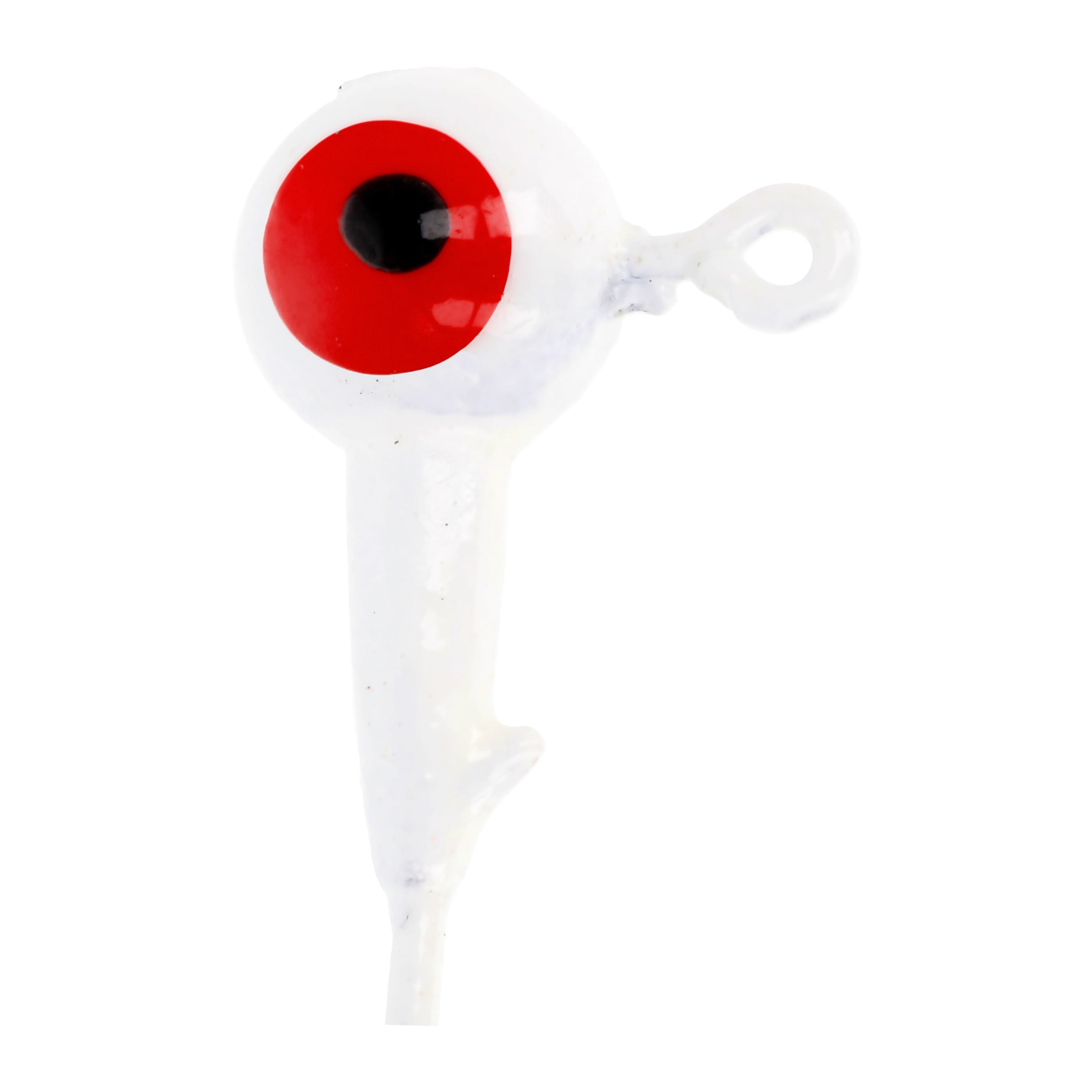 (2 pack) Eagle Claw Ball Head Fishing Jig, Glow, 1/4 oz., 10 Count