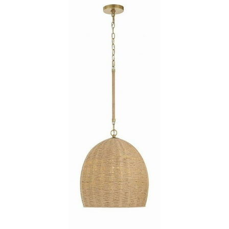 1 Light Pendant-17 inches Tall and 15 inches Wide Bailey Street Home 49-Bel-4956050