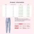 thumbnail image 7 of Alvivi Girls Kids Metallic Active Dance Leggings Shiny Sparkly Stretch Ankle Length Tights Pants Black 15-16, 7 of 7