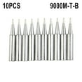 thumbnail image 1 of 10 Pcs 900M-T-B Lead-free Iron Alloy Solder Iron Tips Set for Soldering Station, 1 of 10