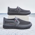 thumbnail image 4 of YUDAI Men's Slip-On Walking Shoes – Non-Slip, Breathable Mesh Sneakers for Gym, Workout & Everyday Wear, 4 of 10
