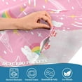 thumbnail image 4 of Galaxy Unicorn Rainbow Curtain Valance for Kitchen Windows/Bathroom/Living Room/Bedroom Blackout, Rod Pocket Valance Small Window Treatment, 54" W x 18" L Home Decor, 4 of 6