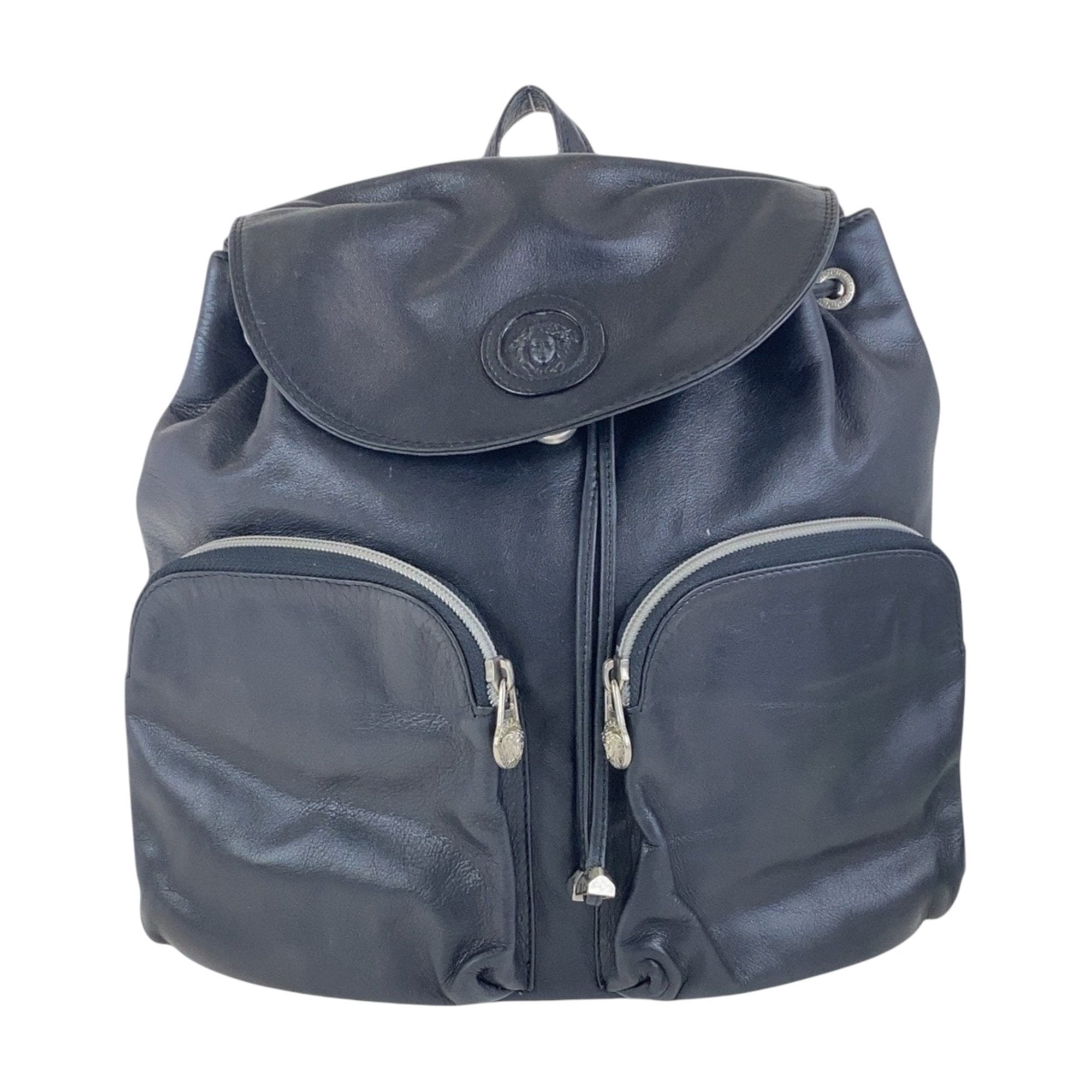 BALENCIAGA XPLORER Backpack, Daypack, 459744, Nylon Canvas, Navy, Embroidery, Balenciaga BALENCIAGA Backpack Nylon Black 459744 Auth  main image 3