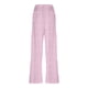 thumbnail image 5 of Amzcrzy Pantalones Mujer A Rayas Informales Cintura Alta Cordón Elástico Tipo Bóxer Cómodos Holgados Anchos Con Bolsillos Tallas S-2XL Rosa, 5 of 9