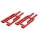 thumbnail image 3 of 1/10 Partes De Actualización Frontal De Aluminio Brazo Inferior De Suspensión Para HSP RC CUTICAT RC suspensión de brazo, 3 of 3