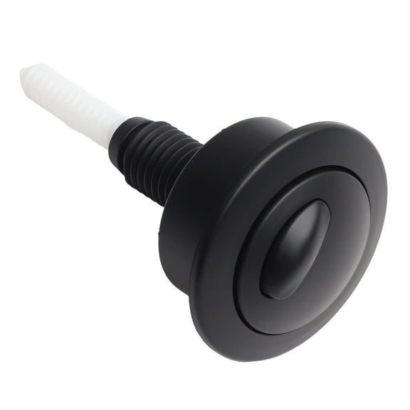 Black Toilet Push Button Dual Flush Compatible with For Twyford and Vitra