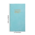 thumbnail image 2 of Bxaolu Pocket Planner for Purse 3.8" x 6.8" - A6 Size Planner, 120 Pages, Weekly Planner/Weekly Agenda/Monthly Calendar Organizer, 2 of 9