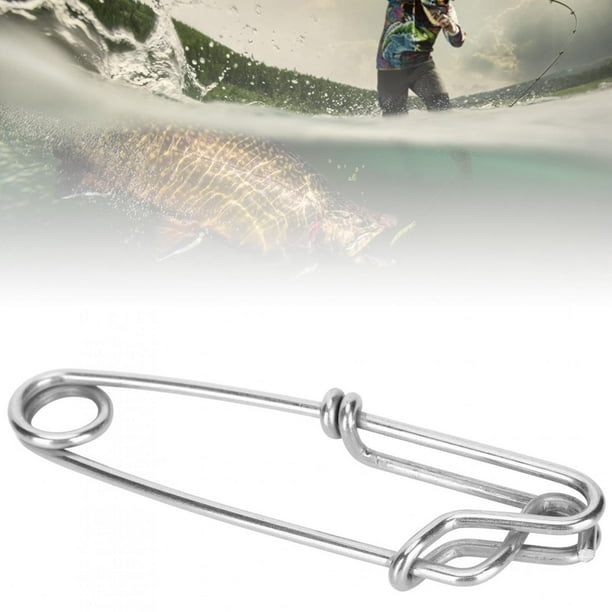Fishing Clips,6pcs Stainless Steel Tuna Longline Snap Stainless Steel Clips  Unbeatable Value