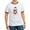Black/White, variant on - Sigma Alpha Iota Colored Crest T Shirt - 100% Cotton Ringed T-Shirt