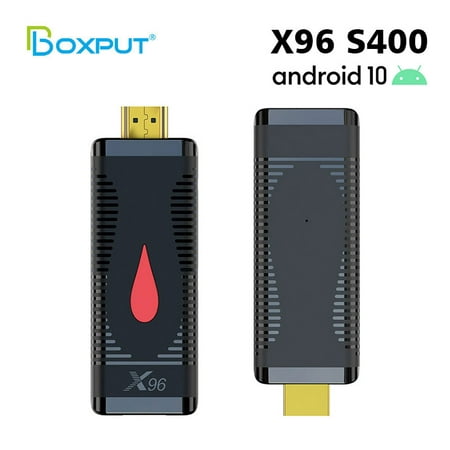 X96 S400 Smart TV Stick Allwinner H313 4k Media Player Android 10 TV Box 2.4G 5G Dual Wifi 1GB 8GB TV Dongle Receiver