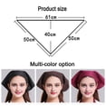 thumbnail image 6 of Harmtty Triangle Head Scarf Women Hair Bandana Waiter Work Headscarf for Kitchen Restaurant Female Chef Cap for Bakers Baristas Cleaners, 6 of 8