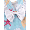 thumbnail image 3 of Bmnmsl New Toddler Baby Girl Swimsuit Bikini Bow Swimwear Beach Bathing Suit, 3 of 5