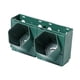 thumbnail image 1 of Bolsa de plantación para macetas con canaletas verdes, tridimensional, autorriego dos agujeros, 1 of 9