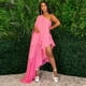 thumbnail image 4 of Vestidos largos sexis de gasa con un solo hombro para mujer, elegantes vestidos de noche de celebridades con mangas de murciélago, sueltos, asimétricos, para fiestas, 4 of 5