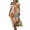 A, variant on Taqqpue Womens Summer Maxi Dresses V-Neck Short Sleeve High Waist Flowy T Shirt Dress Casual Loose Sundress Tropical Print Beach Dresses