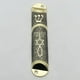 thumbnail image 1 of Caja de Mezuzá para puerta de 10,6 cm, decoración de puerta delantera, símbolo de prosperidad, regalo Judaica hecho a mano para puerta de oficina en Negro, 1 of 8