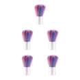 thumbnail image 3 of Transemion 1pc Brush Tools File Art Care Manicure Soft Remove Dust Small Angle Cleaner Acrylic UV Powder Remover Brush 5Set, 3 of 6