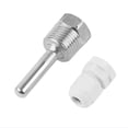 thumbnail image 2 of Lefu 30-200mm Thermowell 304 Stainless Steel 1/2 BSP G Thread for Temperature Sensor, 2 of 10