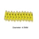 thumbnail image 3 of Barra De Luz Fluorescente De Pesca 20pcs Pesca Fluorescente Lightstick Portable Night Flotador Lightstick (Amarillo), 3 of 7