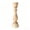 L, variant on Wooden Candle Holders,Wooden Farmhouse Candlesticks - Unpainted Wood Pillar Taper Candle Holders for Wedding,Indoor Space,Festival Decor