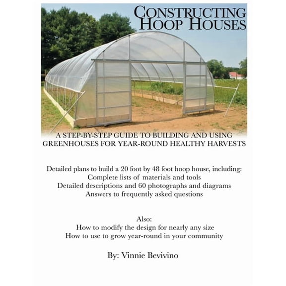 Constructing Hoop Houses, (Paperback)