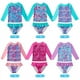 thumbnail image 3 of Traje de baño dividido para niños Bikini de manga larga para niña Traje de baño con protección solar estampado en 3D, 3 of 6