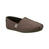 BOBS from Skechers Women's Plush Peace and Love Flat,Charcoal,8.5 M US