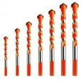 thumbnail image 1 of Juego de 7 brocas de alta densidad con diseño de pivote rojo para paredes de cerámica, azulejos, hormigón, vidrio y cemento, 1 of 1