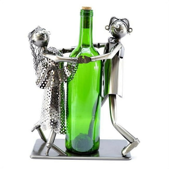 Three Star Import & Export ZB930 Wine Bottle Holder, Tango Dancers