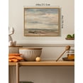 thumbnail image 4 of Drsoum Vintage Plain Landscape Wall Art Classic Retro Countryside Prints Rustic Farmhouse Decorations for Living Room Bedroom 8x10in Natural Framed, 4 of 6