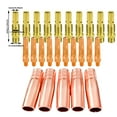 thumbnail image 3 of Hudfg 25 Pcs Mig Welding Nozzle Set - For Kr200A Protective Conductive Nozzle For Double Pass Welding Machine, 3 of 7