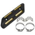 thumbnail image 3 of Cubierta aislante para protección térmica de tubo de escape para motocicletas de 4 tiempos, vehículos todoterreno, ATV y UTV, color amarillo, 3 of 14