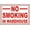 Warning Sign 4, variant on No Smoking Thank You for Your Cooperation Sign - 8"x12" Reflective Aluminum Sign, UV Protected Waterproof Weatherproof Fade Resistant, Smoke-Free Zone, Polite Alert